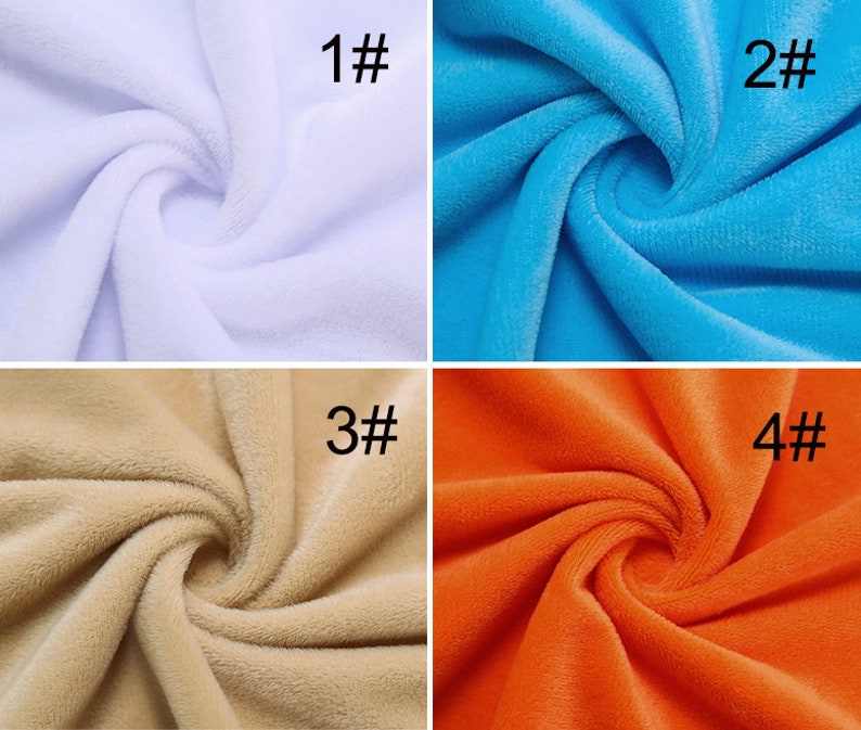 Short Plush Crystal Super Soft Plush Fabric for Sewing DIY Etsy UK