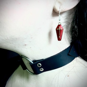 Coffin Earrings