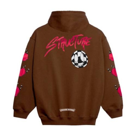 Chrome Hearts X Matty Boy Brown Hoodie - Etsy