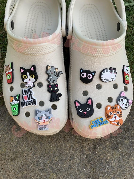 Cats Crocs Charm Shoe Clip Shoe Pin Crocs Jewellery, Charms for
