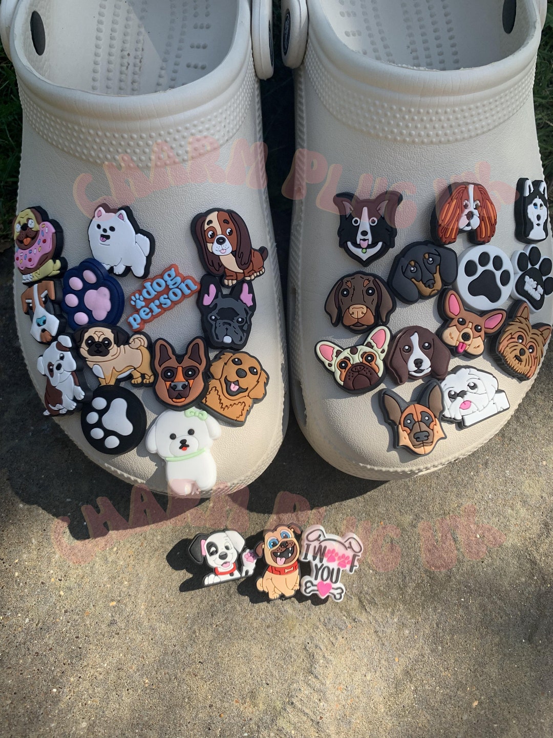 Dog Croc Charms Clog Charm Shoe Pin Badge Dogs Charm Frenchie Sausage