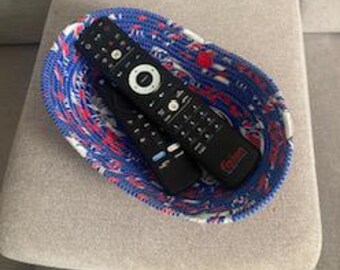 Buffalo Bills Handmade Fabric Basket