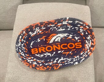 Denver Broncos Cracker Dish