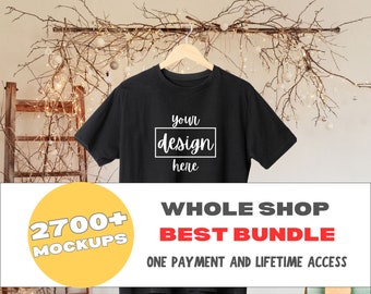 Wholeshop bundle, Whole Shop Mockup Bundle T shirt Mock Up Full Store Access, Wholesale Bulk Collection, Tshirt Mockup Bundle Transparent