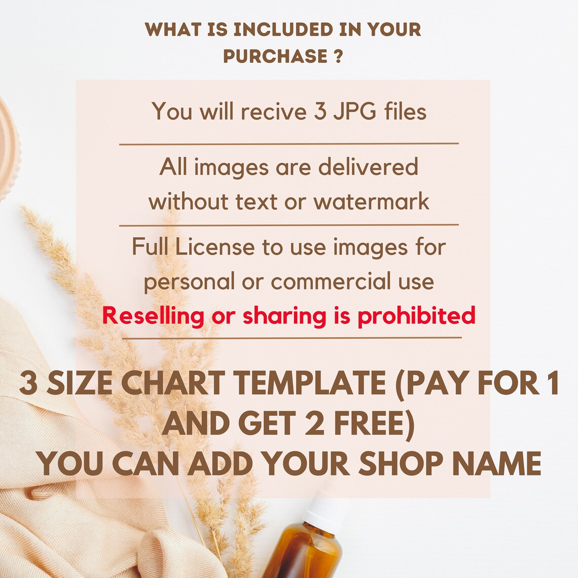 Rabbit Skins 3321 Color Chart Size Chart Rabbit Skins Etsy