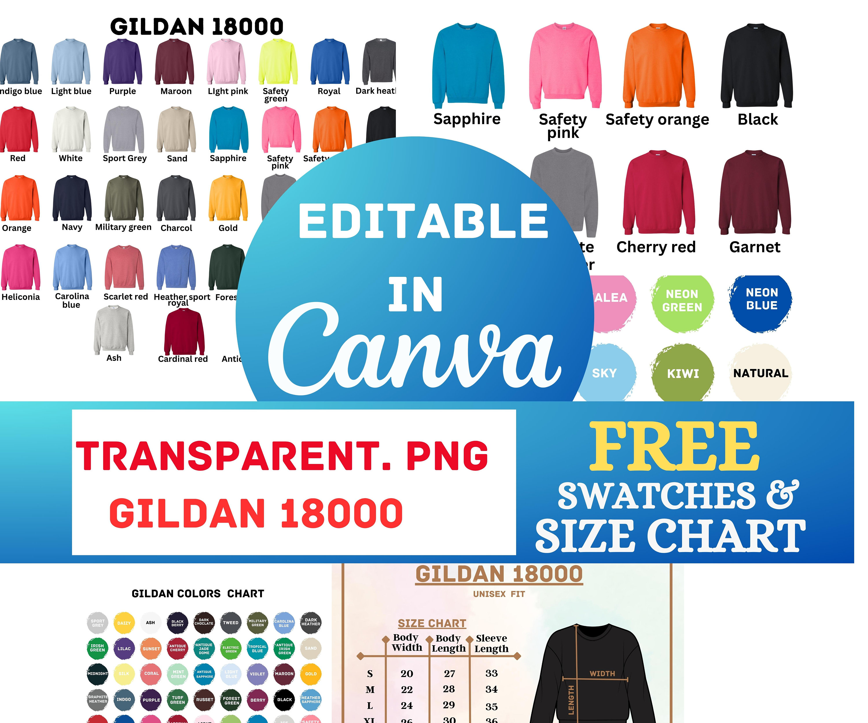 18+ Gildan 50 50 Color Chart