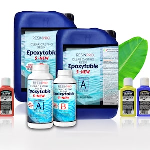 Professional Epoxy Resin For Tables & Large projects“EPOXYTABLE FIVE”