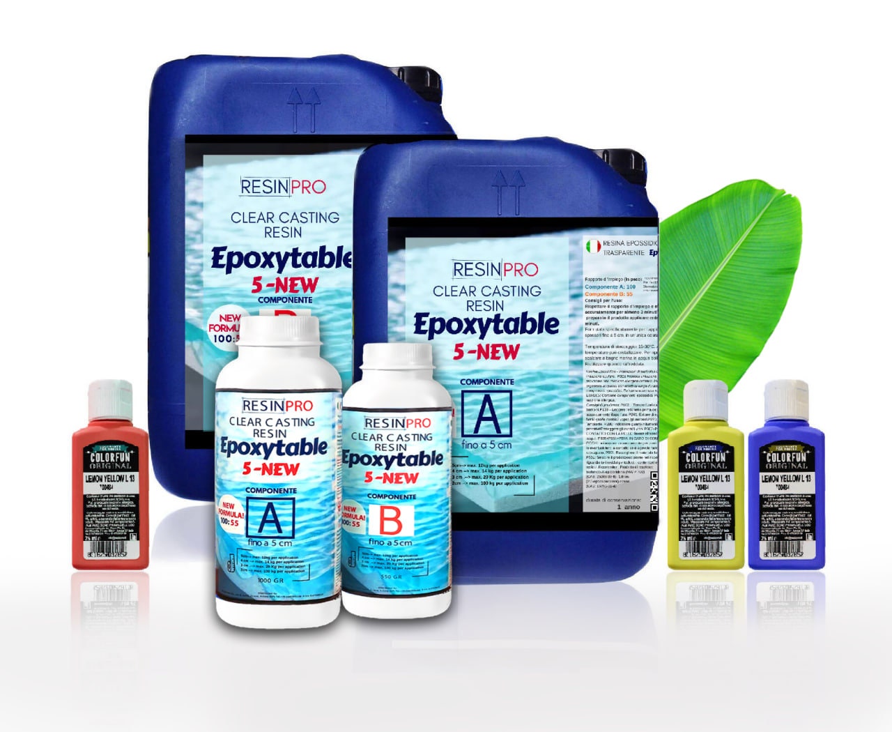 Clear Epoxy Casting Resin Kit Epoxy 3 Quart Kit 96 Oz Total 