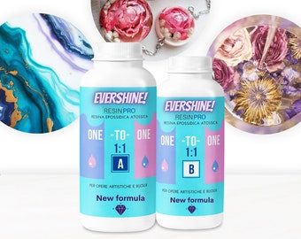 Non-Toxic Transparent Epoxy Resin – Medium Viscosity – 1:1 Ratio-“ONE-2-ONE”