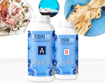 Ultra Clear Multipurpose Epoxy Resin-“TRASPARENTE”-A+B