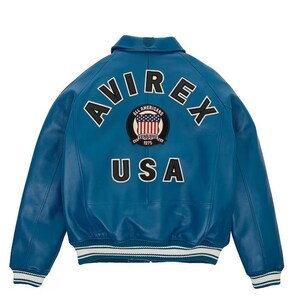 Avirex Men's Icon Leather Jacket