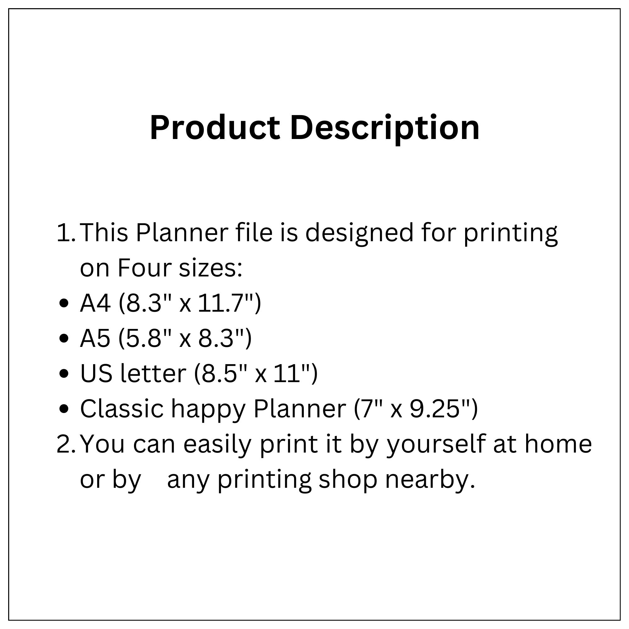 Flower 2024 Calendardaily Planner 2024 Canva2024 Diary Week Etsy