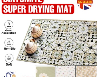 Diatomite Stone Bath Mat Super Absorbent Drying Bathmat Rugs Non Slip Mat Shower Mats Diatomaceous earth Sink Coffee Table