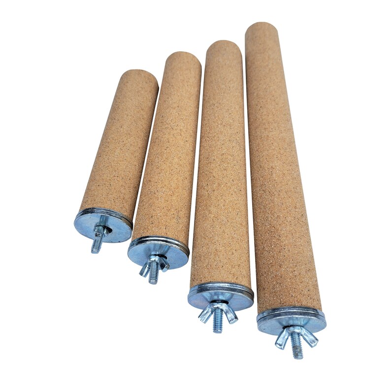 4 Units Pedicure Parrot Perch, Macaw Perch, Cockatoo Parrot Perch