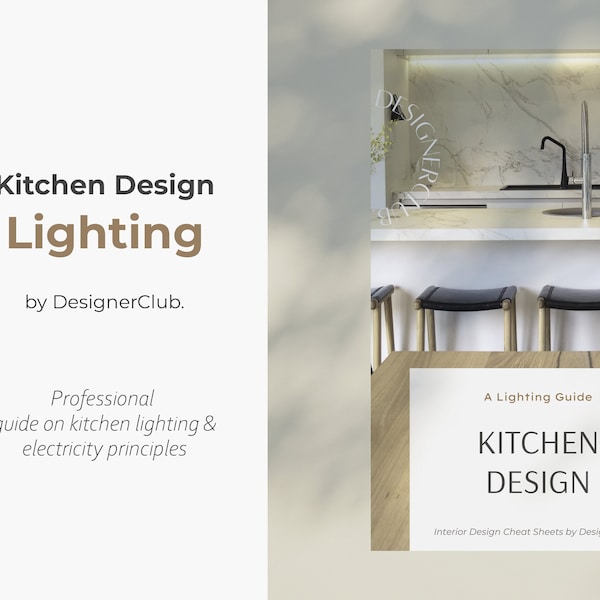 A Professional Kitchen Lighting Guide by DesignerClub.