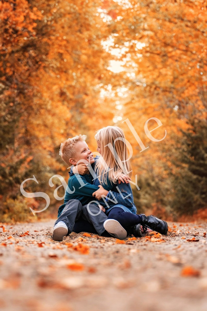 Digital Backdrop, Fall Background, Photoshop Composite, Dreamy ...