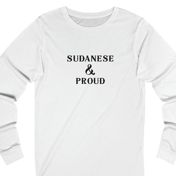 Sudanese and Proud Ramadan Shirt, Sudan Shirt, Muslim Shirt, Gifts For Muslim, Ramadan Shirt, Muslim Eid Shirt, Islamic Gifts, Sudan Jewelry