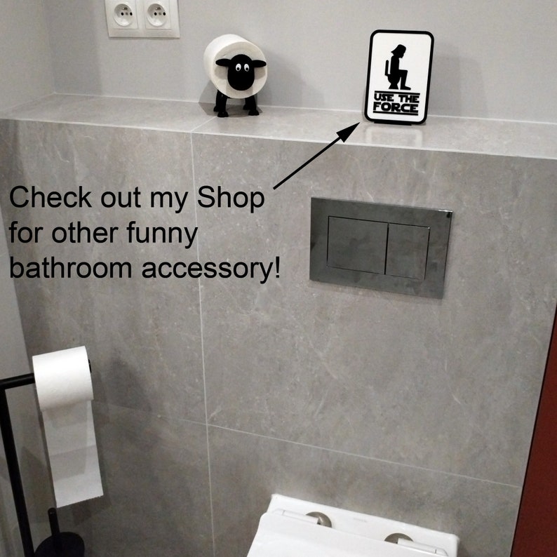 Sheep Toilet Paper Holder Etsy UK