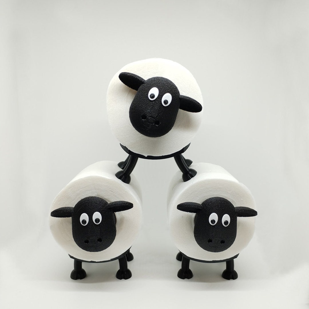 Sheep Toilet Paper Holder Etsy UK