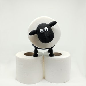 Toilet Paper Holder Sheep / Toilet Roll Holder / Bathroom Decor zdjęcie 5