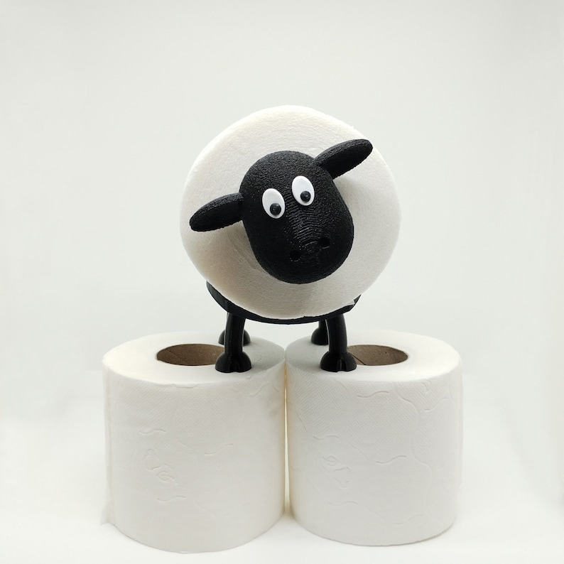 Sheep Toilet Paper Holder Etsy UK