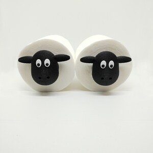 Toilet Paper Holder Sheep / Toilet Roll Holder / Bathroom Decor image 9