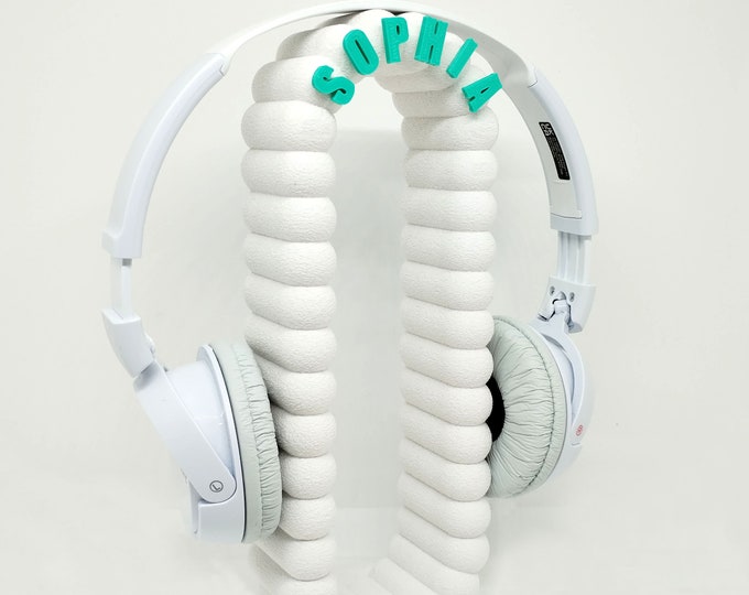Personalized Cloud Headphone Stand