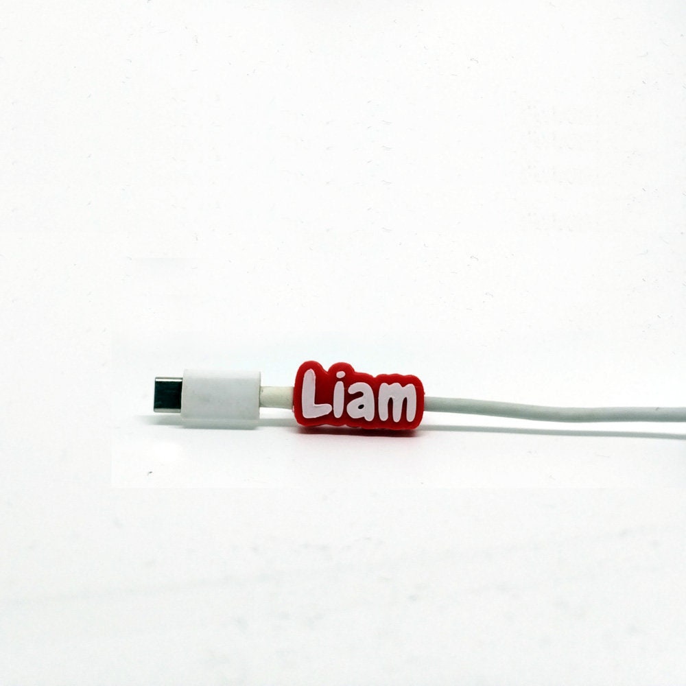 Universal USB Cable Name Tag / Charger Cable Name Label / Personalised
