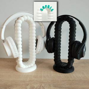 Personalized Cloud Headphone Stand / Cute Headset Stand / Bubble Headphone Stand / White Headphone Holder / Cute Gaming Accessories