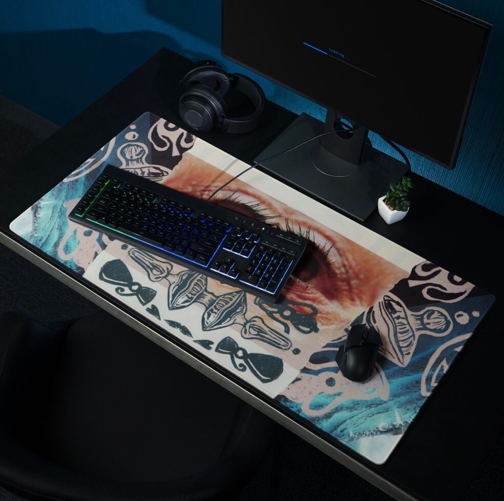 Eye Design Gaming Mouse Pad - Etsy