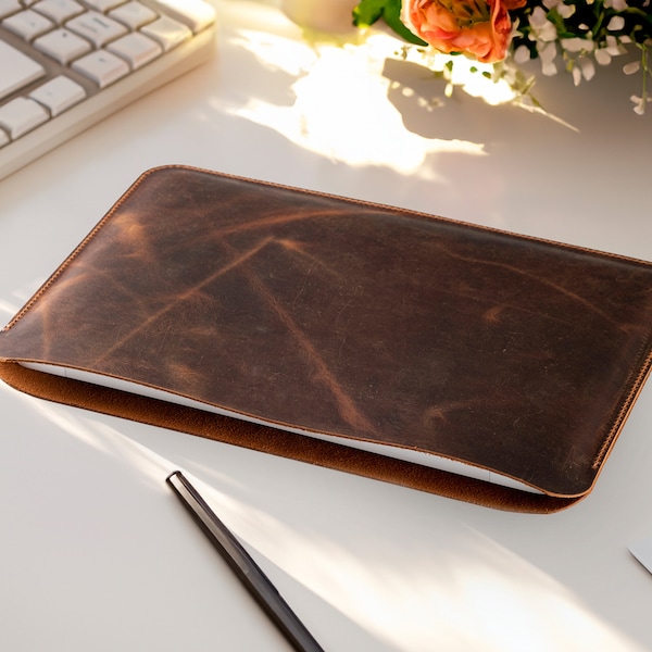 Leather Sleeve Cover for Samsung Galaxy Book3, Galaxy Book3 pro, Galaxy Book3 Pro 360, Galaxy Book3 360, Personalized Laptop Sleeve