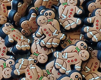 Naughty Gingerbread Focal Bead