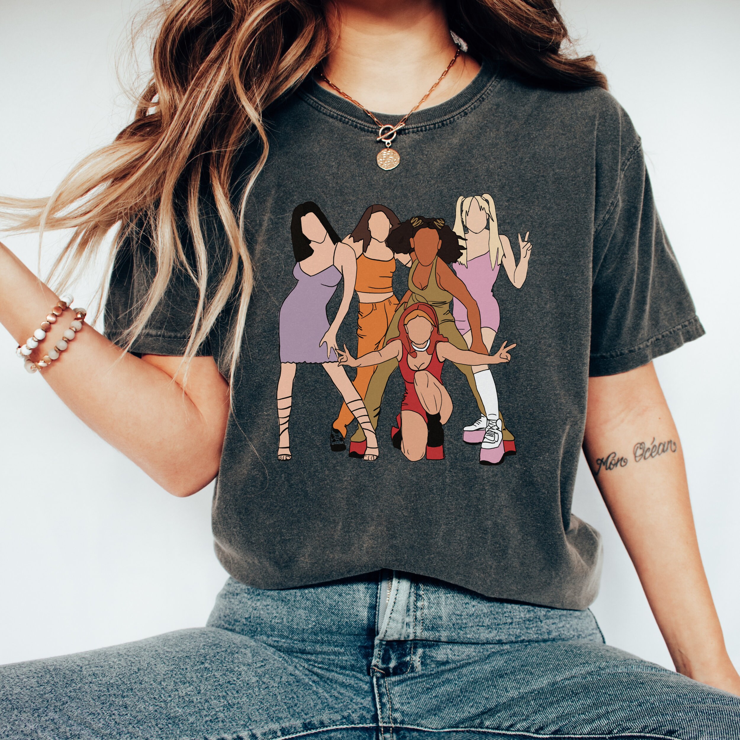 Discover Comfort Colors Spice Girls Shirt, Spice Tour gift, Spice Tshirt, 90s Spice Vintage Fans