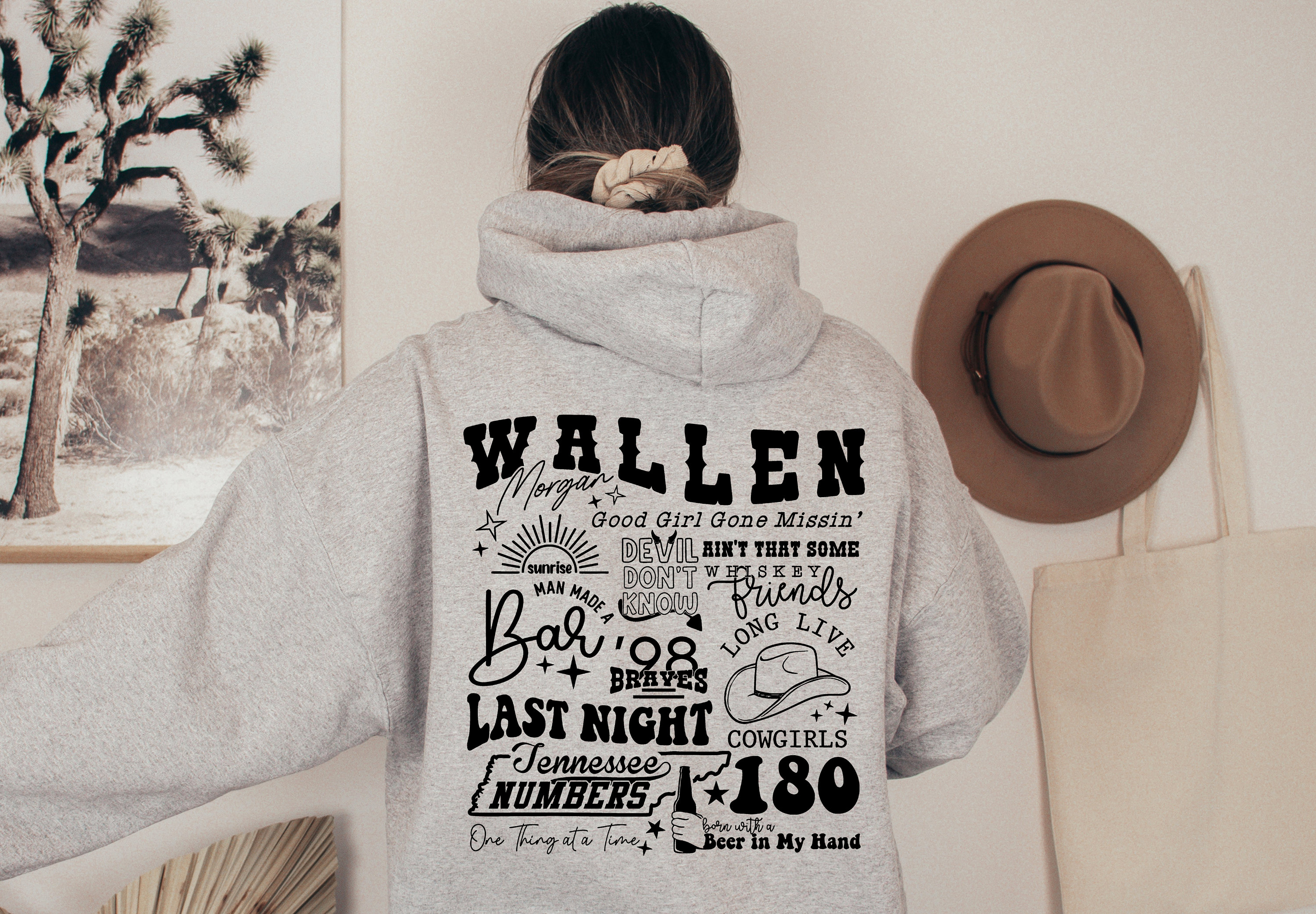 Wallen Hoodie Sweatshirt Etsy