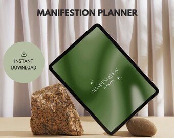 Manifestation Planner Printable | Dream Journal Digital | Mental Health ...
