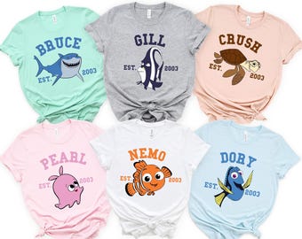 00s〜 Finding Nemo ブルース Tシャツ L Amazon.com: Disney and Pixar's Finding Nemo Bruce Shark T-Shirt
