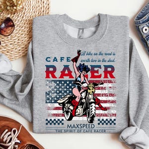 Vintage Motorcycle Cafe Racer T-Shirt, Custom Bike Lover Tee, London Street Style, Go Fast Or Go Home, Men's Graphic Shirt, Gift for Fathers