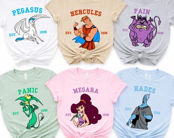 Disney Hercules Shirt, Funny Hercules Shirt, Disney Family Trip Shirt, Disney Hercules Vintage Graphic Shirt, Disney Family Matching Tee