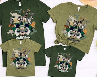 Vintage Disney Animal Kingdom Shirts, Disney World Safari Tee, Jungle Safari Shirt, Funny Disney Vacation Tee, Disney Family Trip 2026 Shirt