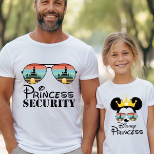 Disney Princess Security Shirt, Boyfriend Security T-Shirt, Disneyland Family Trip Shirt, Disney Princess T-shirt, Disneyland Family Shirts