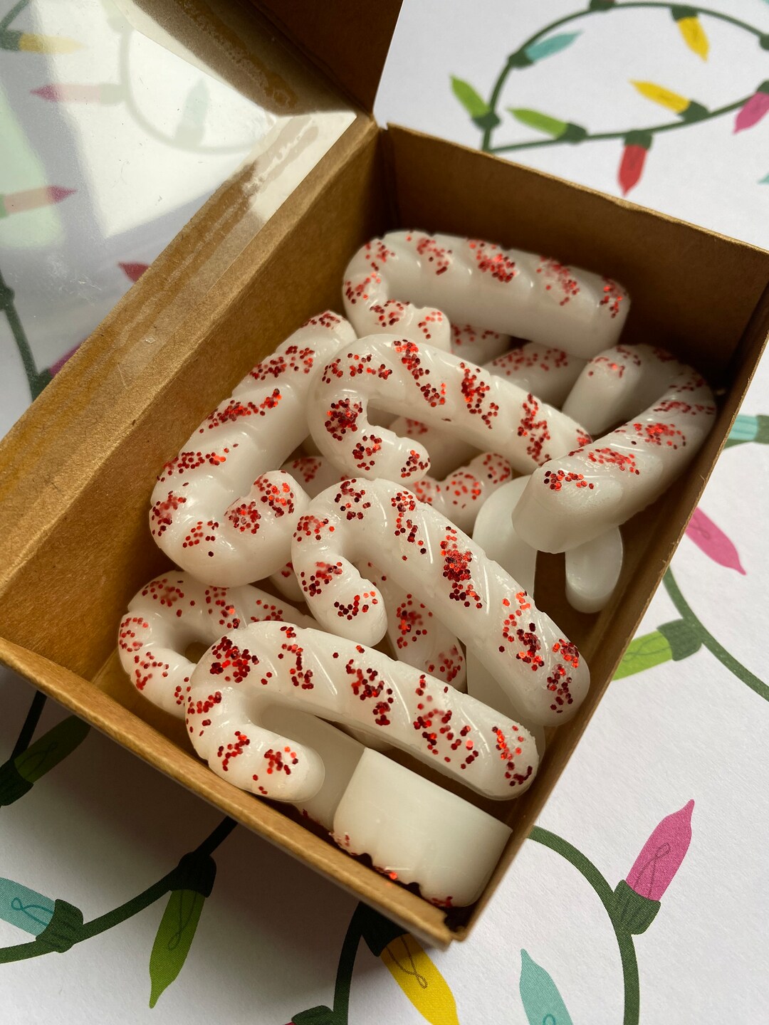 Box of Candy Canes Etsy