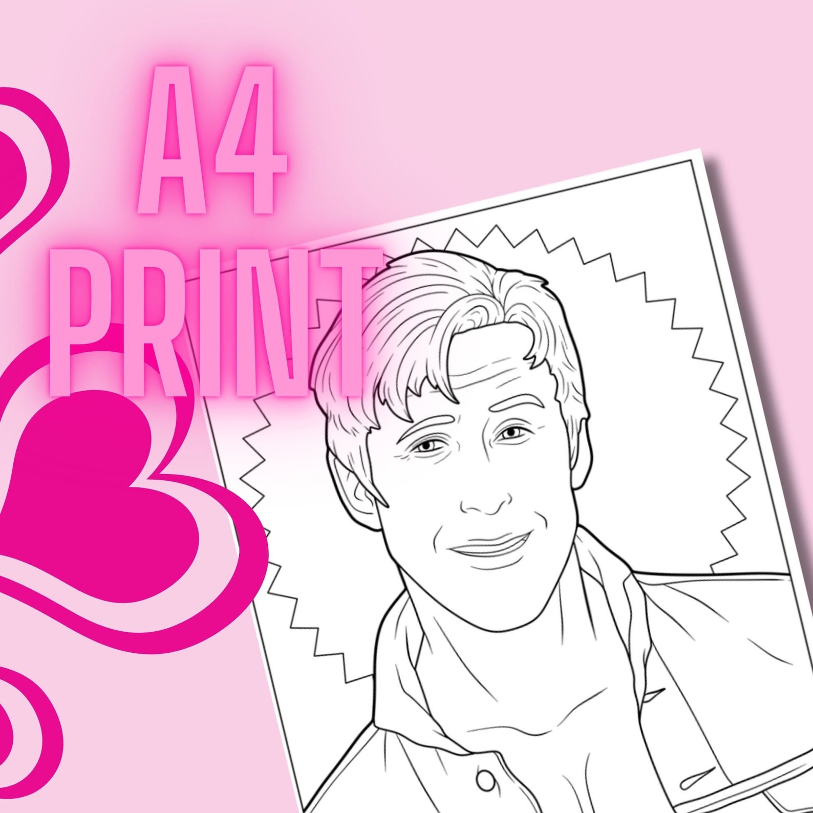 Printable Colouring Sheets, Pink Coloring Page, Printable Barbi