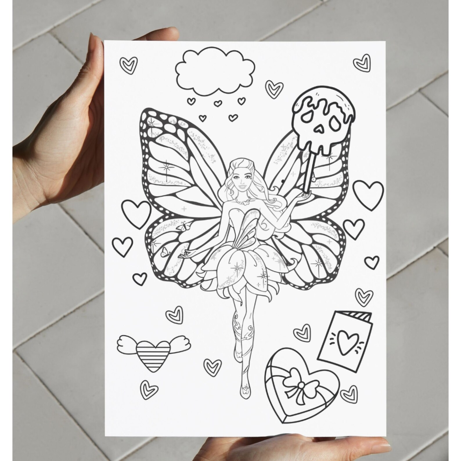 Barbi Printable Colouring Sheets, Instant Download,printable Kids ...