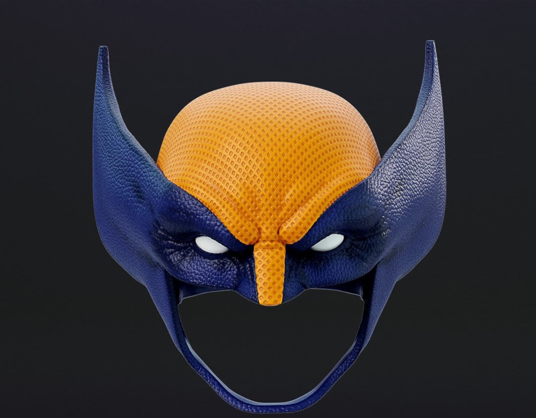Comic Wolverine Helmet for Cosplay STL - Etsy