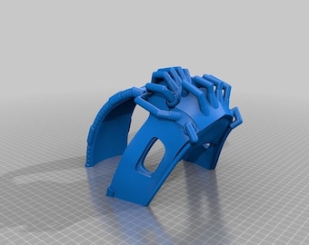Máscara Bane Modelo 3D para Cosplay STL