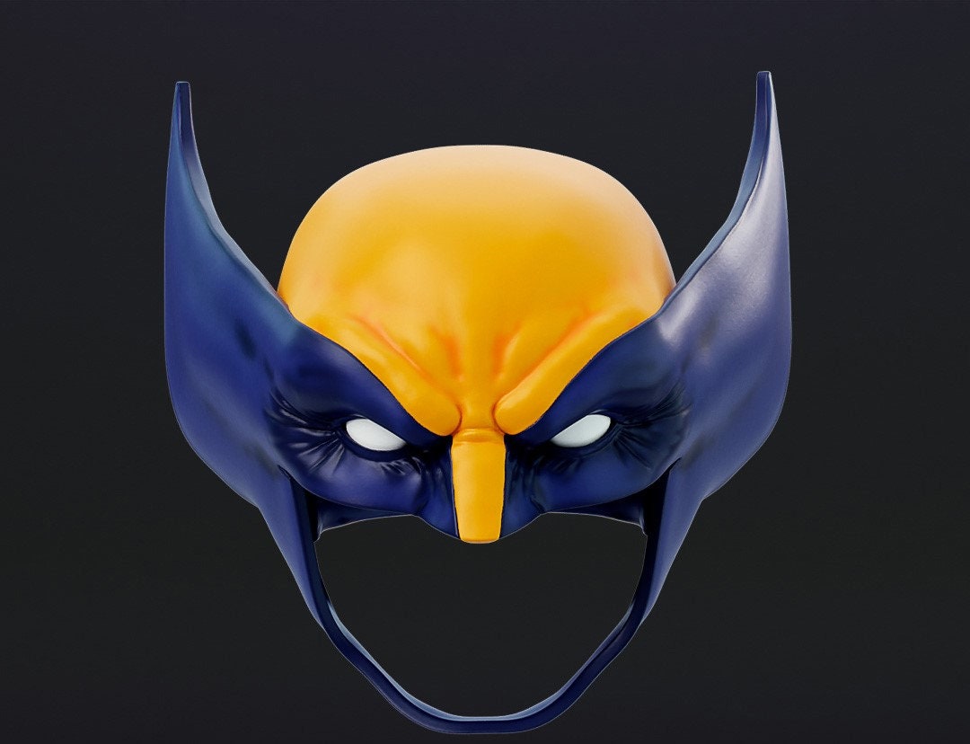 Comic Wolverine Helmet for Cosplay STL - Etsy