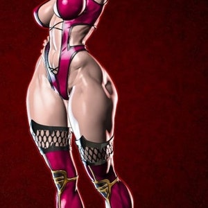 Mileena Mortal Kombat STL - Etsy Canada