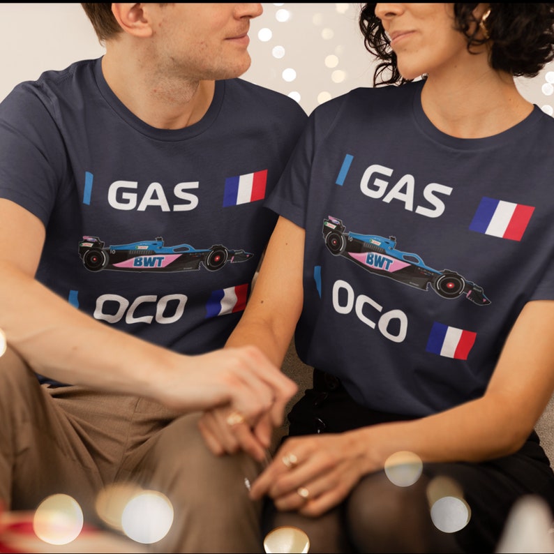 Alpine F1 Team 2023 Tshirt Pierre Gasly T Shirt Esteban Ocon Etsy