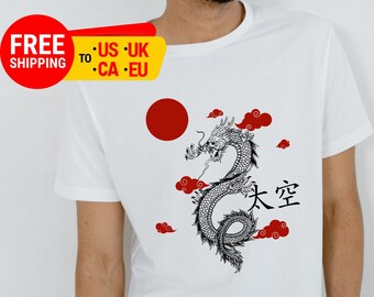 Chinesisches Neujahrs-Shirt 2024, Jahr des Drachen-T-Shirts, frohes neues Jahr 2024, chinesisches Sternzeichen-T-Shirt, Mond-Neujahr-T-Stück, CNY Neujahrsgeschenk