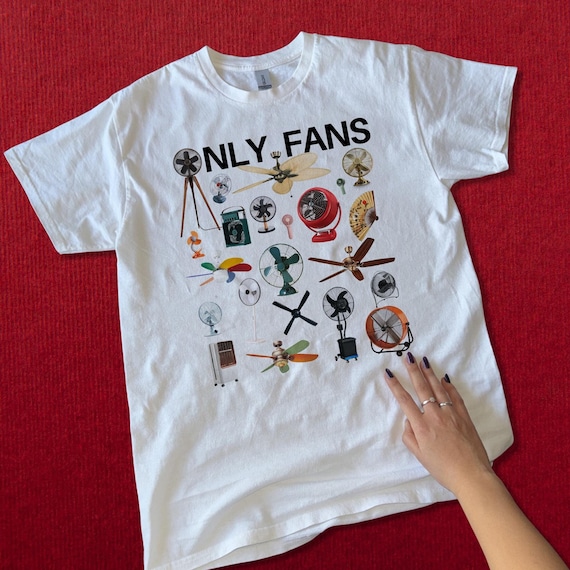 ONLYFANS Graphic Tee: Ironic Meme Y2K Style